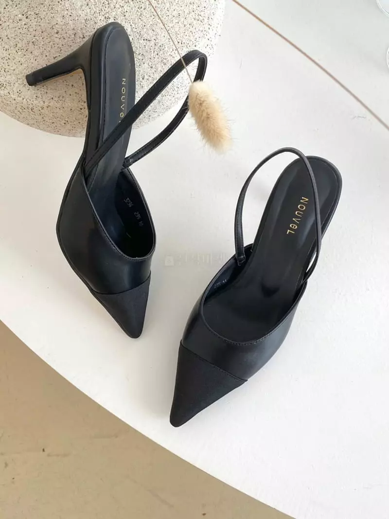 Nouvel - Korean Women Fashion - #momslook - 3234 Stiletto Sling Back Shoes Heel - 3