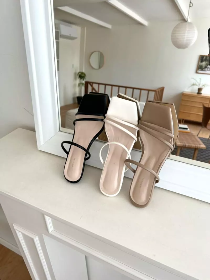 Nouvel - Korean Women Fashion - #pursuepretty - 7226 Slippers Heel - 2