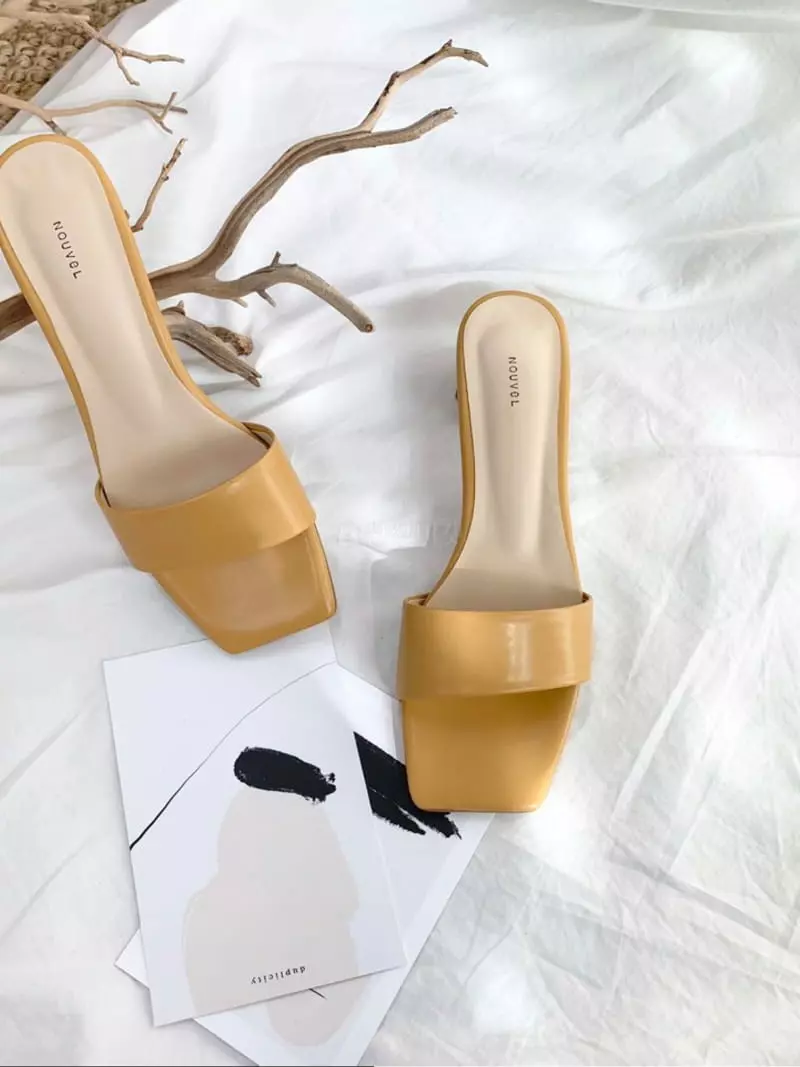 Nouvel - Korean Women Fashion - #restrostyle - 3628 Slippers - 2