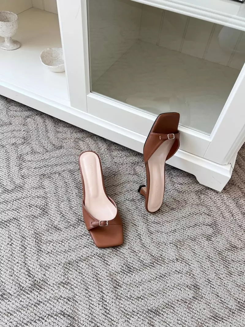 Nouvel - Korean Women Fashion - #romanticstyle - 7224 Slippers Mule Heel - 2
