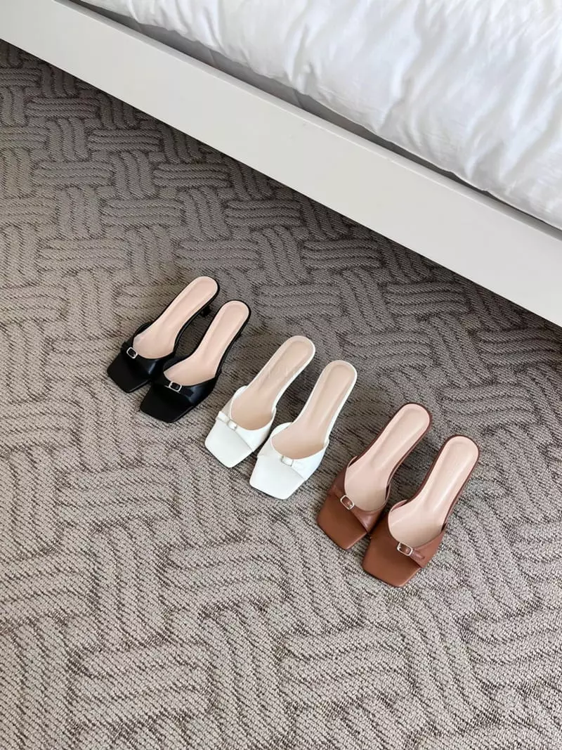 Nouvel - Korean Women Fashion - #shopsmall - 7224 Slippers Mule Heel - 4