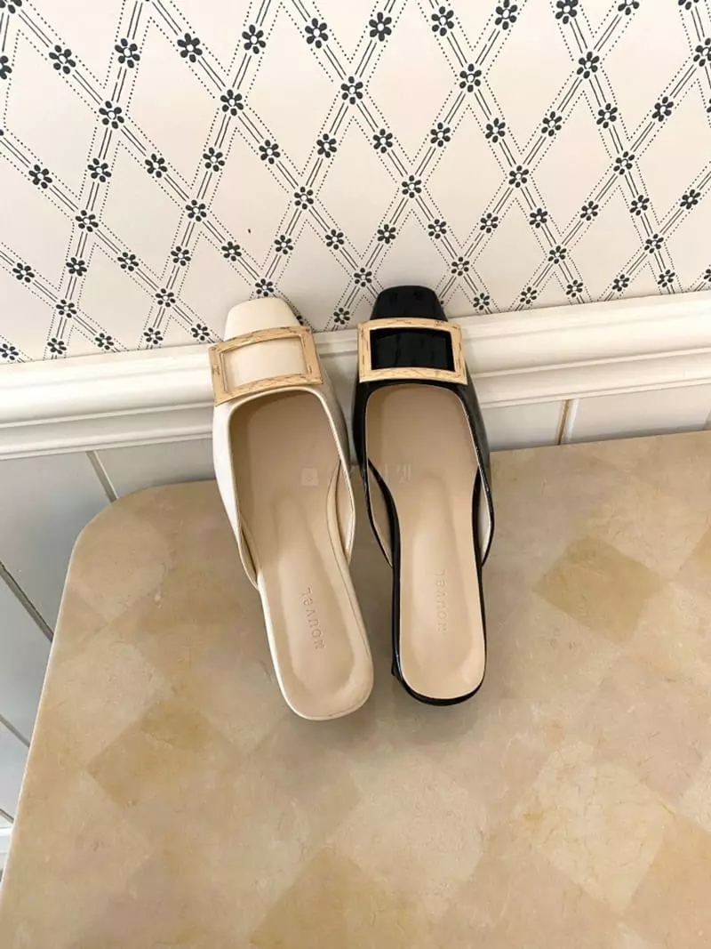 Nouvel - Korean Women Fashion - #thelittlethings - 7219 Mule Bloafer