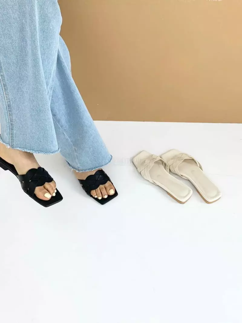Nouvel - Korean Women Fashion - #vintageinspired - 3640 Slippers - 2