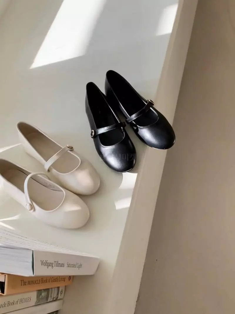 Nouvel - Korean Women Fashion - #momslook - 7218 Merry Jane Flats - 4
