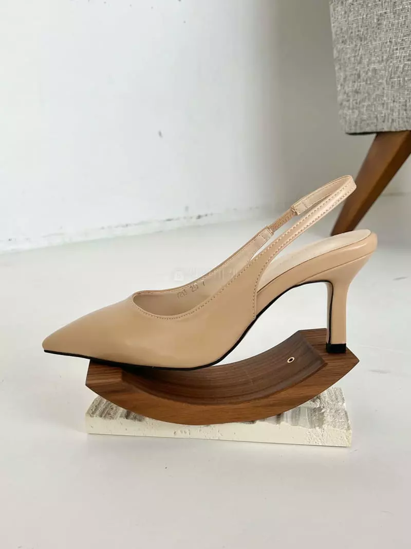 Nouvel - Korean Women Fashion - #womensfashion - 7213 Stiletto Sling Back Shoes Heel - 3