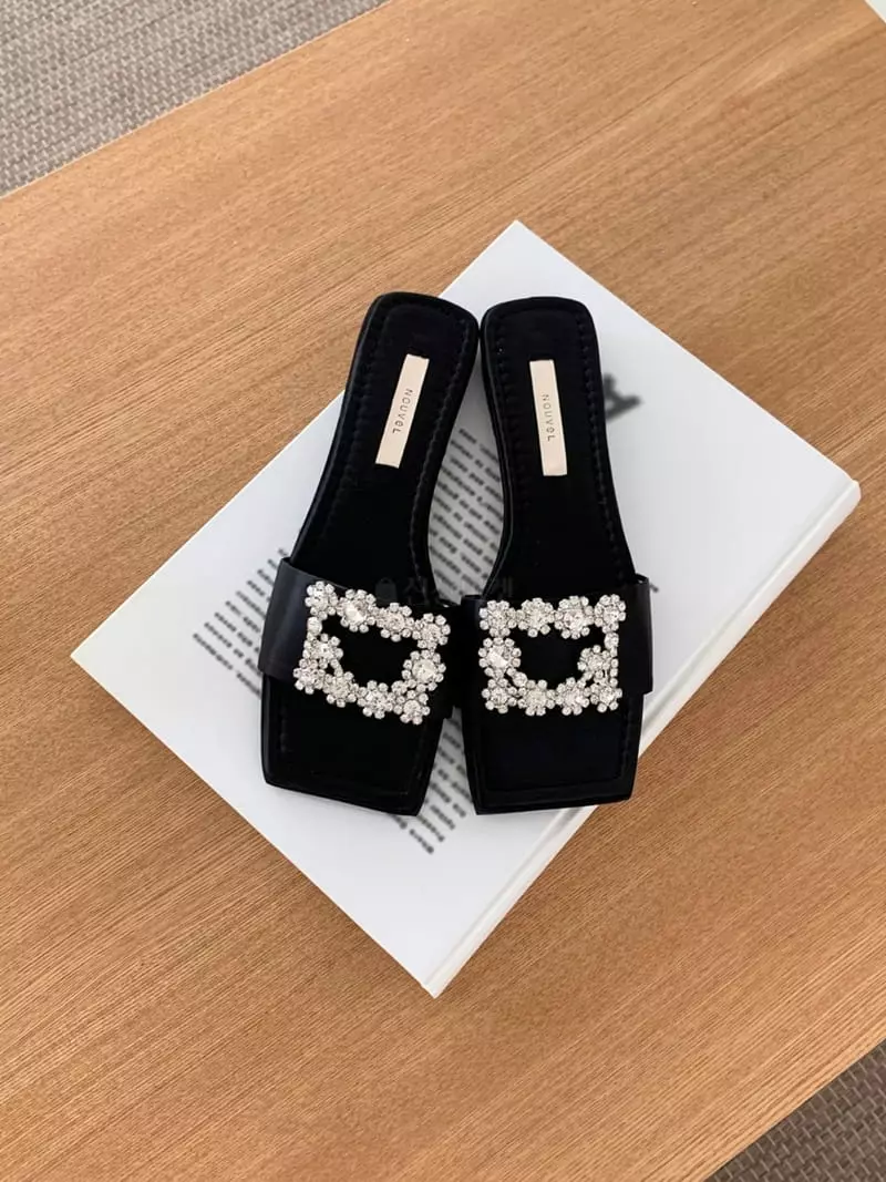 Nouvel - Korean Women Fashion - #womensfashion - 7037 Slippers