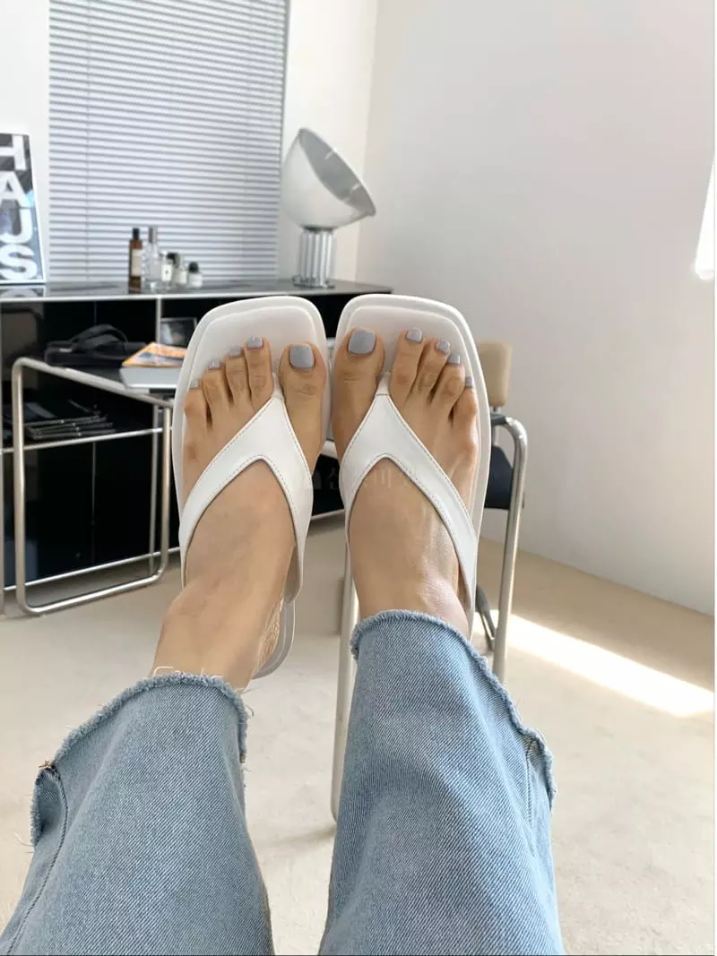 Nouvel - Korean Women Fashion - #momslook - 7027 Flip-flops - 4