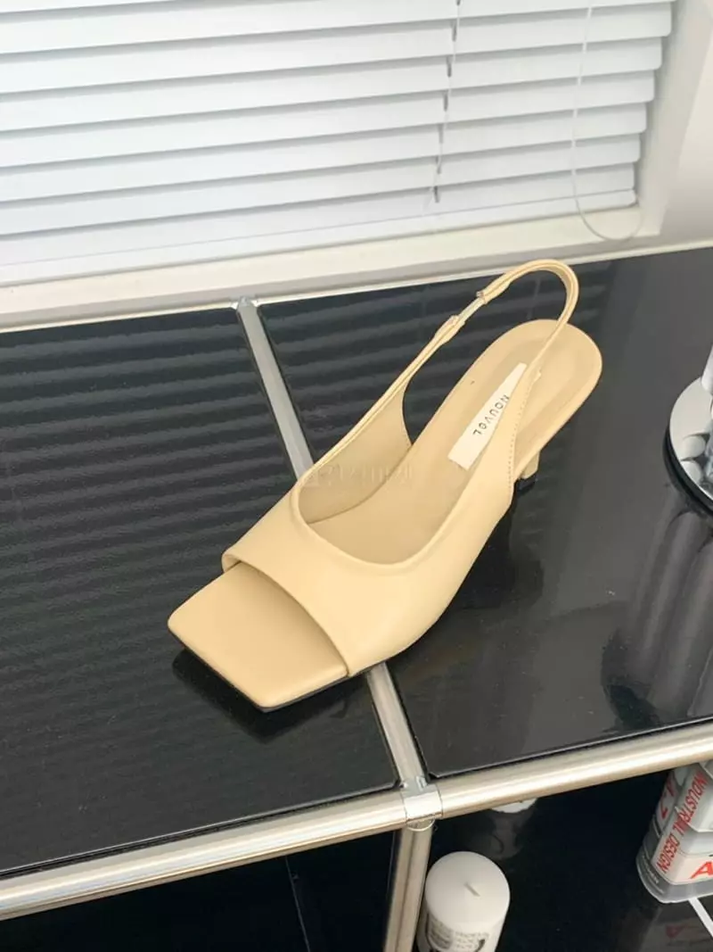 Nouvel - Korean Women Fashion - #womensfashion - 7020 Sling Back Shoes