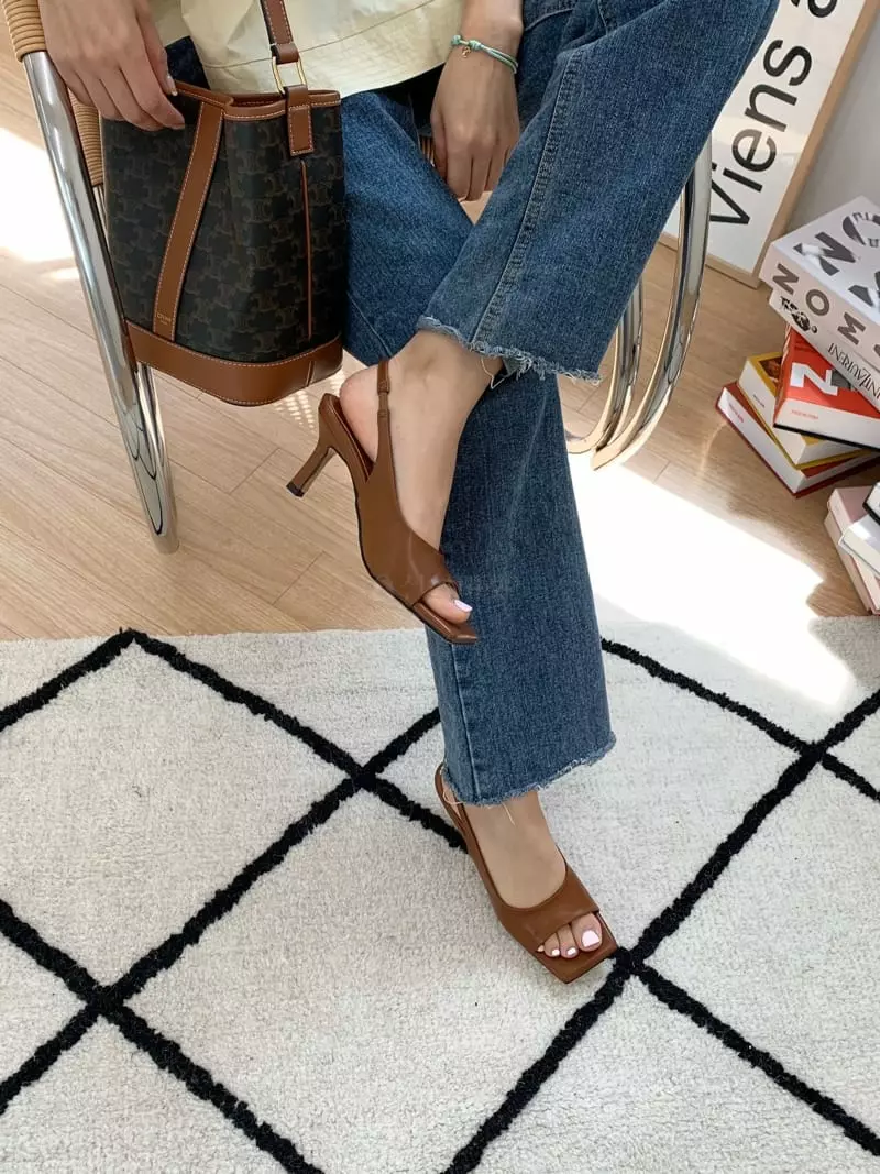 Nouvel - Korean Women Fashion - #womensfashion - 7020 Sling Back Shoes - 3