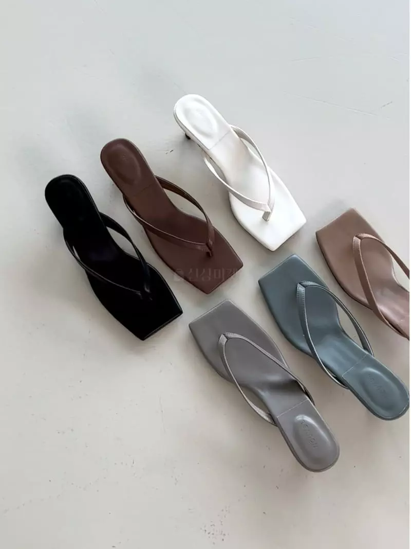 Nouvel - Korean Women Fashion - #womensfashion - 3646 Flip-flops Heel - 3
