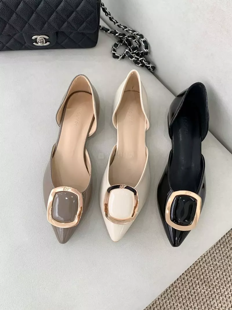 Nouvel - Korean Women Fashion - #momslook - 3249 Flats - 4