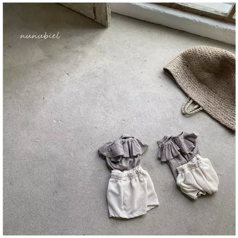 Nunubiel - Korean Baby Fashion - #babyboutiqueclothing - Bebe Ruffle Blouse - 6
