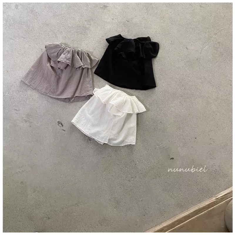 Nunubiel - Korean Baby Fashion - #babywear - Bebe Ruffle Blouse