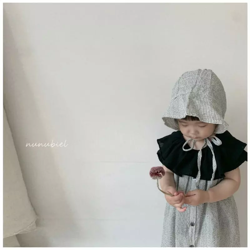 Nunubiel - Korean Children Fashion - #kidzfashiontrend - Pin Check One-piece - 4