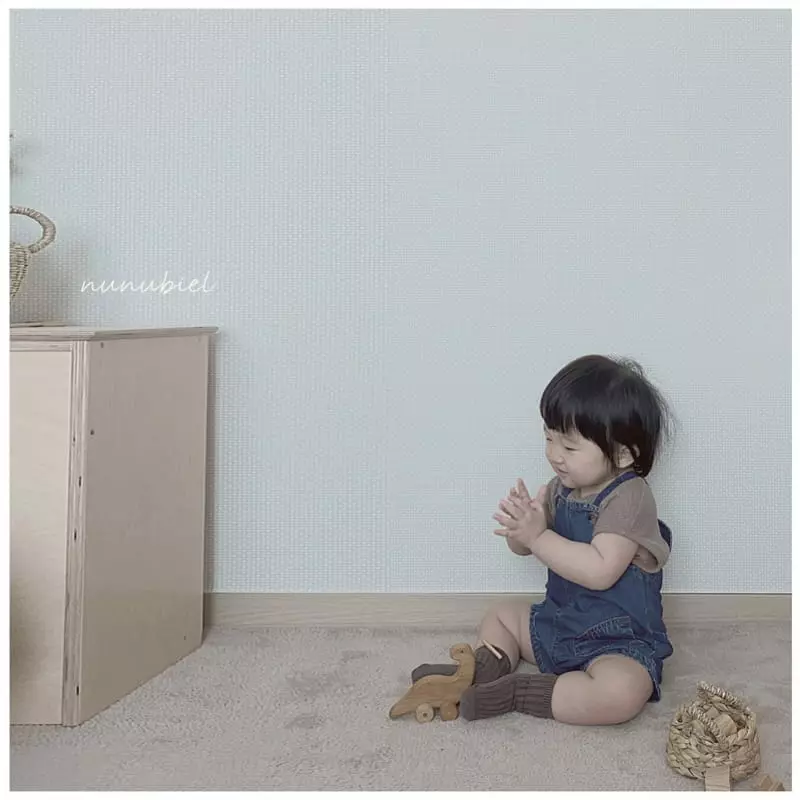 Nunubiel - Korean Children Fashion - #designkidswear - Egg Denim Dungarees - 4