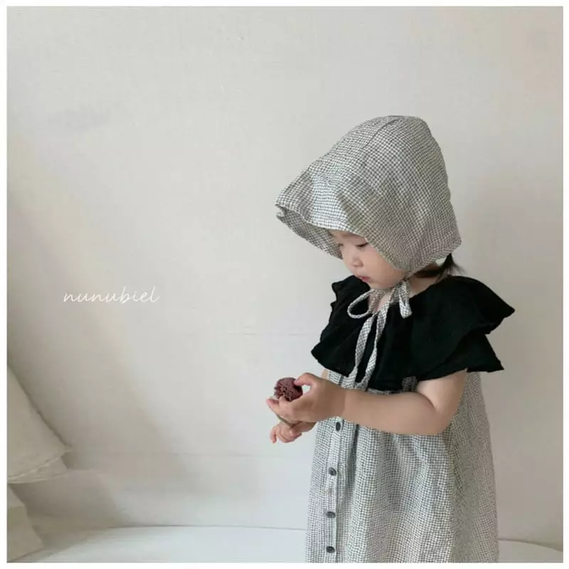 Nunubiel - Korean Children Fashion - #kidsshorts - Pin Check One-piece