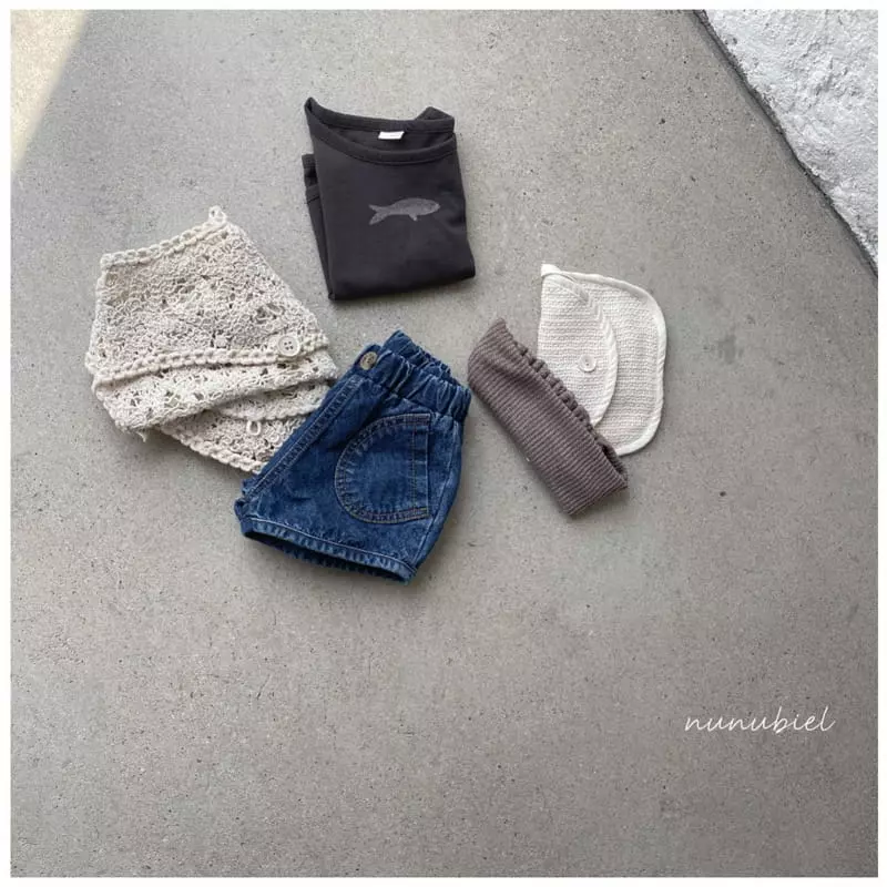 Nunubiel - Korean Children Fashion - #kidsstore - Egg Denim Shorts - 8