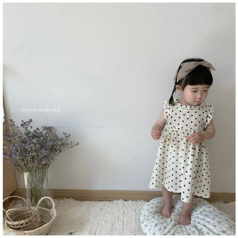 Nunubiel - Korean Children Fashion - #kidsstore - Dot One-piece