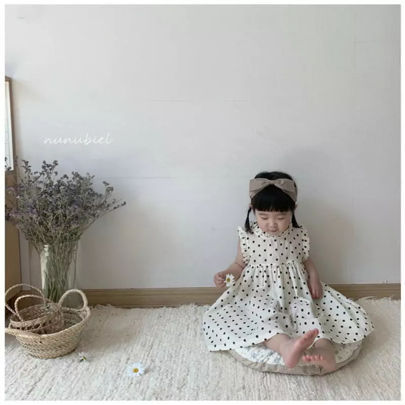 Nunubiel - Korean Children Fashion - #kidzfashiontrend - Dot One-piece - 2