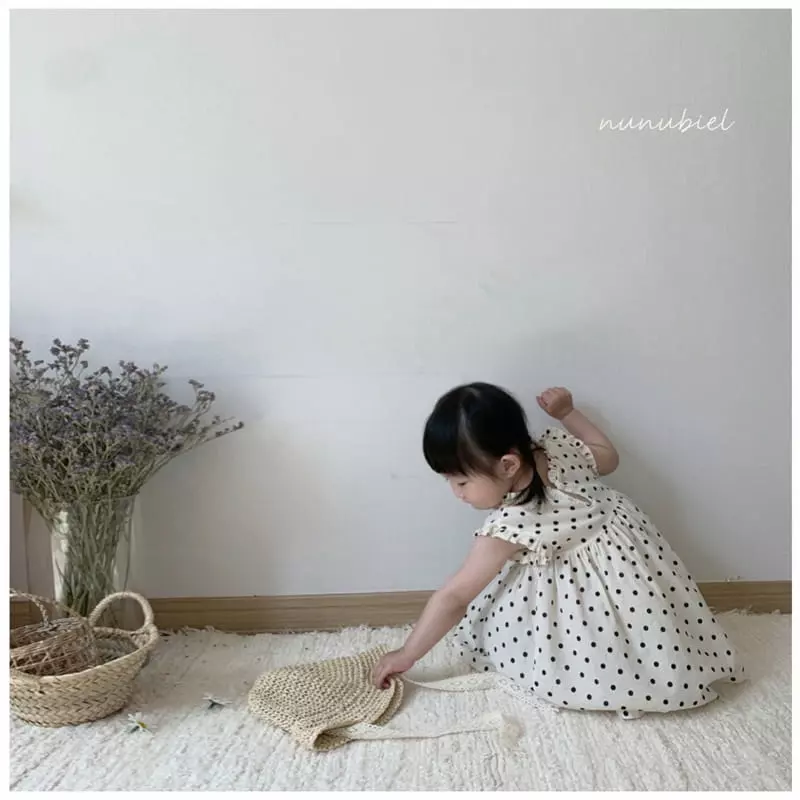 Nunubiel - Korean Children Fashion - #Kfashion4kids - Dot One-piece - 4