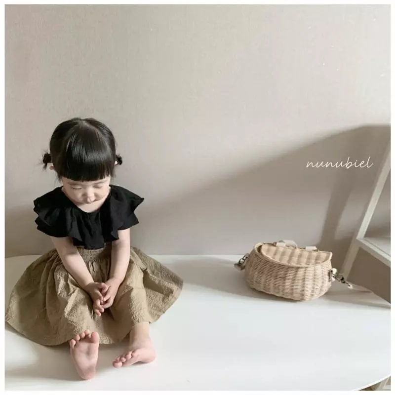 Nunubiel - Korean Children Fashion - #littlefashionista - Craker Dungarees Skirt - 5