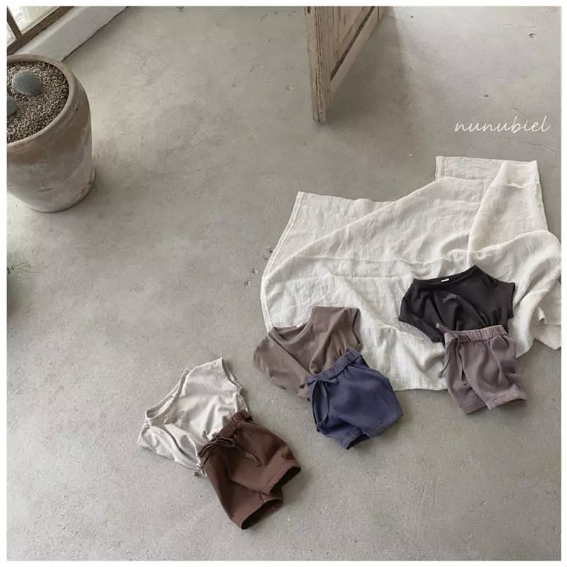 Nunubiel - Korean Children Fashion - #magicofchildhood - Rib Shorts - 3
