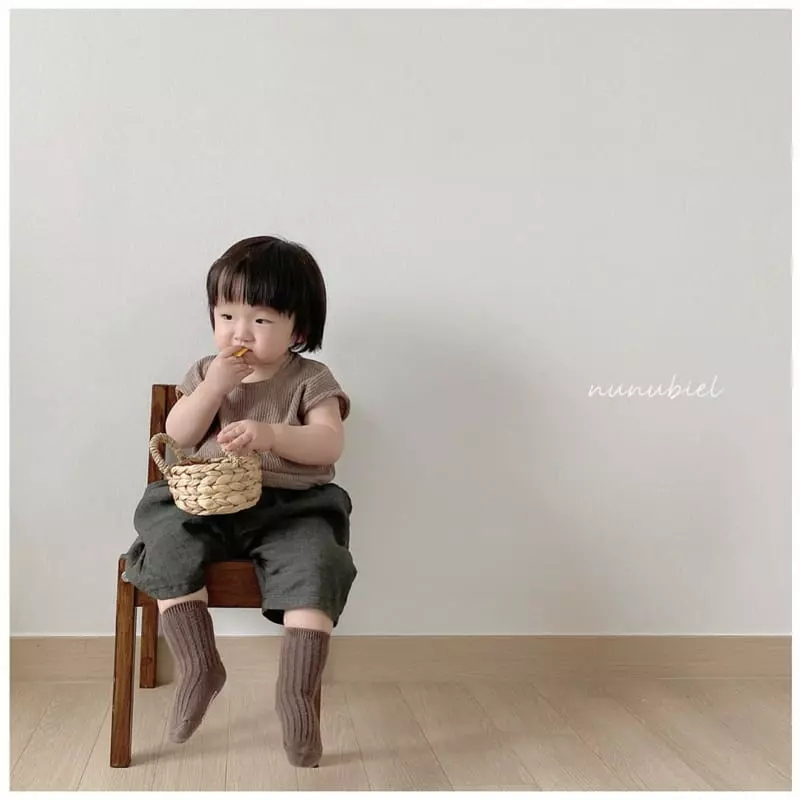 Nunubiel - Korean Children Fashion - #magicofchildhood - Knit Tee