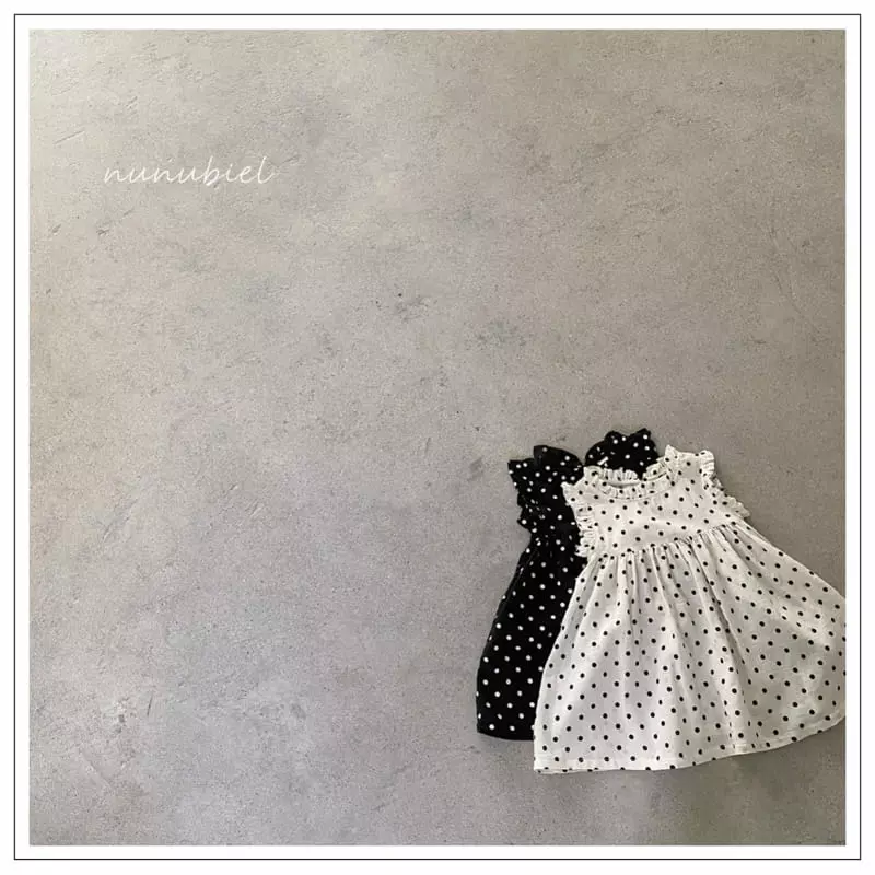 Nunubiel - Korean Children Fashion - #magicofchildhood - Dot One-piece - 5
