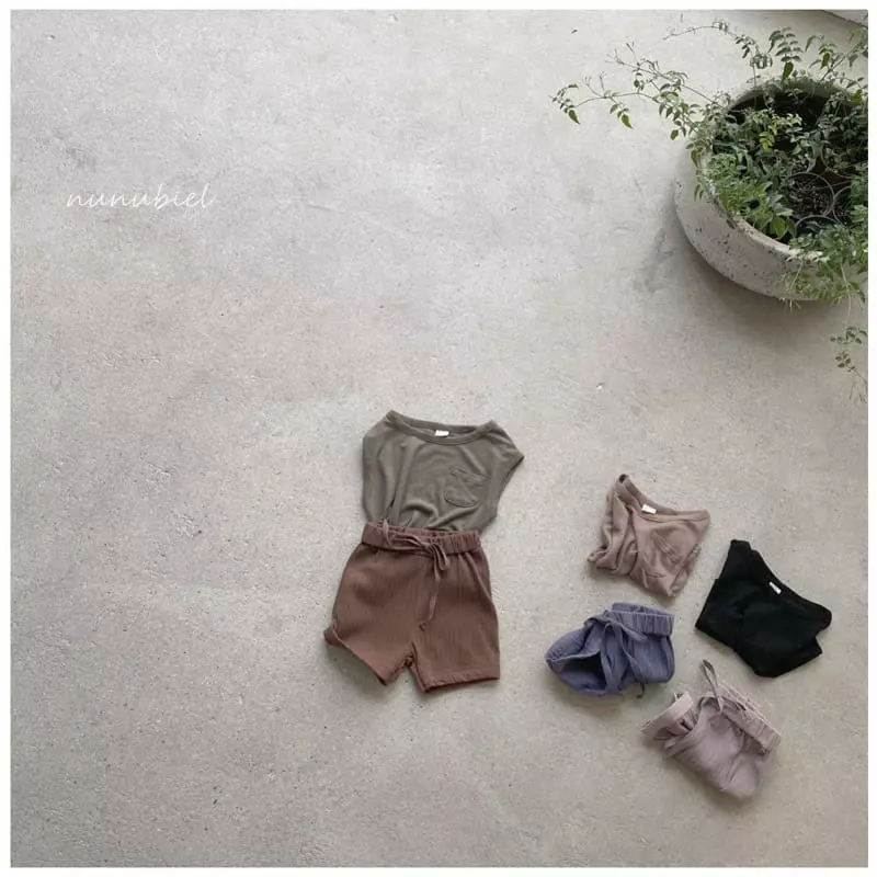 Nunubiel - Korean Children Fashion - #magicofchildhood - Rib Shorts - 4