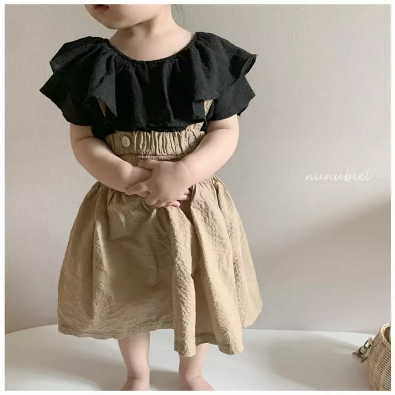 Nunubiel - Korean Children Fashion - #prettylittlegirls - Ruffle Blouse - 2
