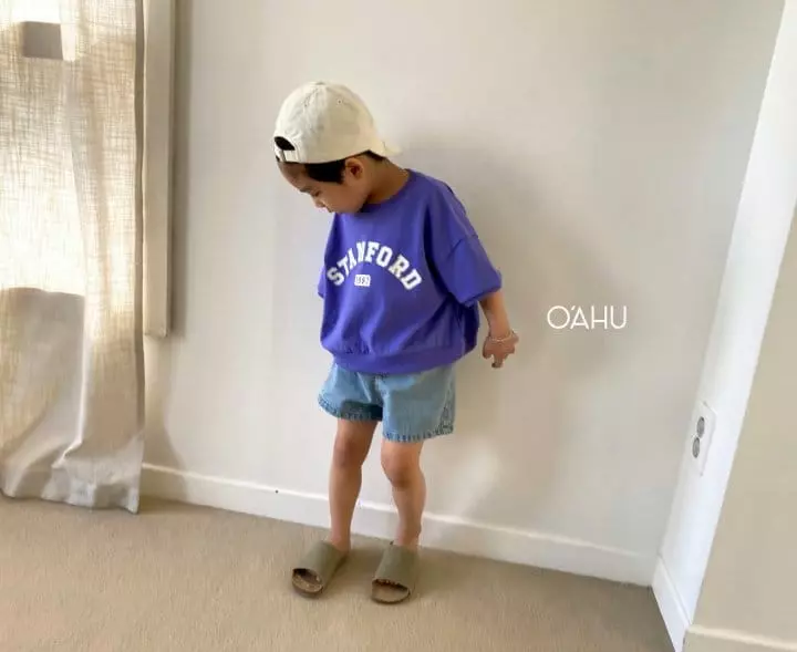 O'ahu - Korean Children Fashion - #Kfashion4kids - Stanford Half Sweatshirt - 10