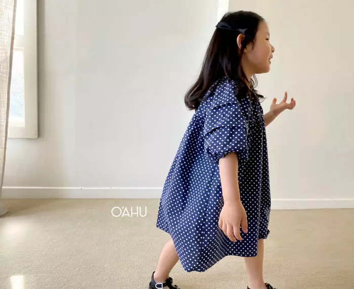 O'ahu - Korean Children Fashion - #Kfashion4kids - Ggom Dot One-piece - 9