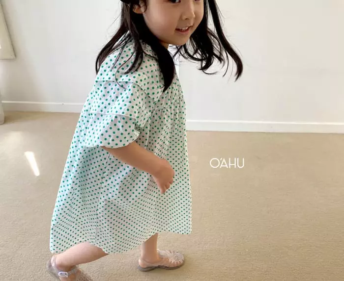 O'ahu - Korean Children Fashion - #childofig - Ggom Dot One-piece