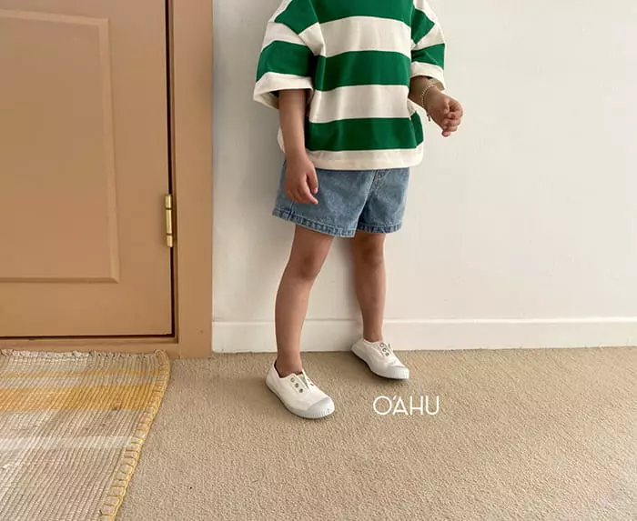 O'ahu - Korean Children Fashion - #childrensboutique - Tintin Stripes Tee - 11