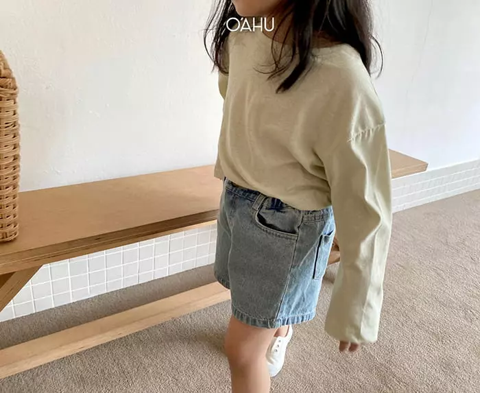 O'ahu - Korean Children Fashion - #childrensboutique - Base Tee - 8