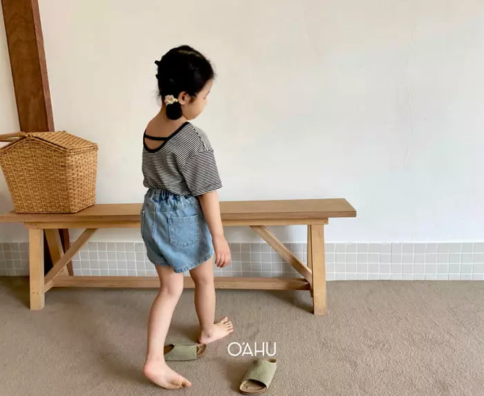 O'ahu - Korean Children Fashion - #childrensboutique - Valery Stripes Tee - 7