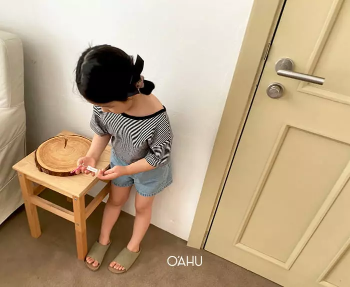 O'ahu - Korean Children Fashion - #designkidswear - Valery Stripes Tee - 8
