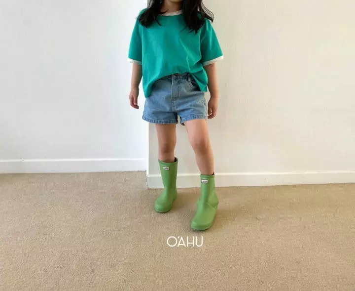 O'ahu - Korean Children Fashion - #discoveringself - AA Denim Shorts - 7