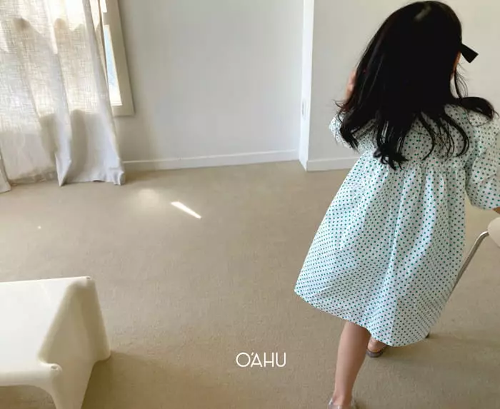 O'ahu - Korean Children Fashion - #designkidswear - Ggom Dot One-piece - 4