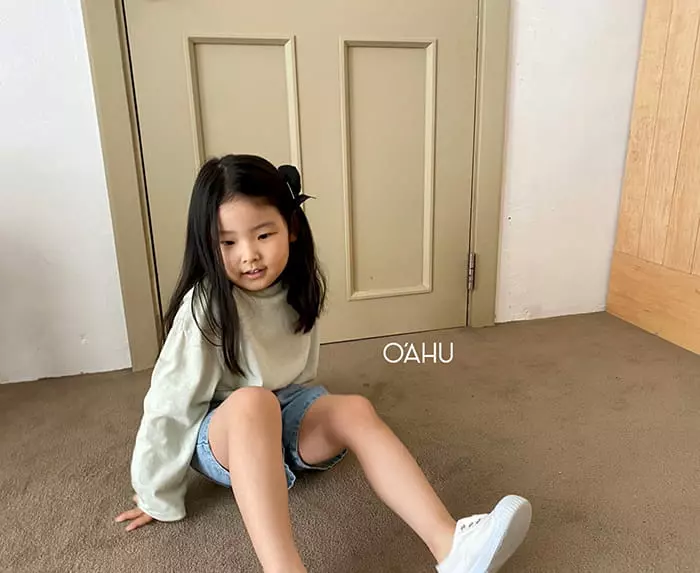 O'ahu - Korean Children Fashion - #discoveringself - Base Tee - 10