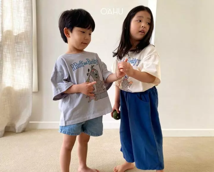 O'ahu - Korean Children Fashion - #fashionkids - Roof Vintage Tee - 5