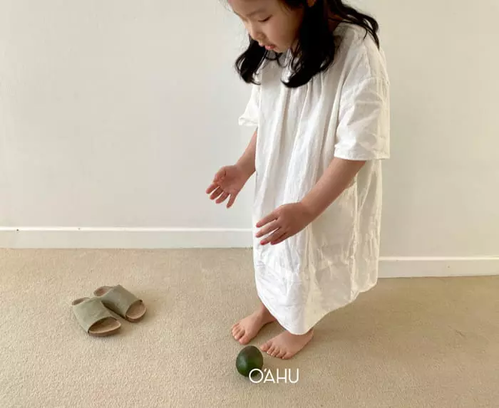 O'ahu - Korean Children Fashion - #fashionkids - Linene One-piece - 2