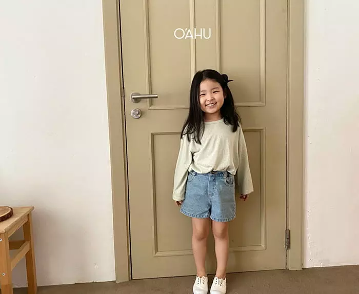O'ahu - Korean Children Fashion - #fashionkids - Base Tee - 11