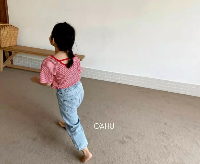 O'ahu - Korean Children Fashion - #fashionkids - Valery Stripes Tee - 10