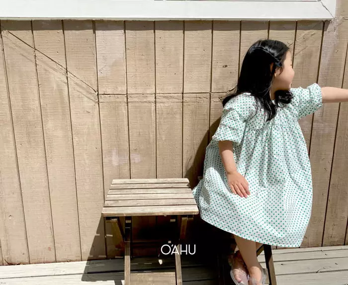 O'ahu - Korean Children Fashion - #kidsshorts - Ggom Dot One-piece - 6