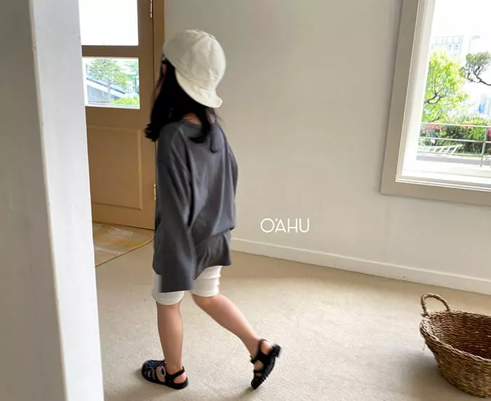 O'ahu - Korean Children Fashion - #kidsshorts - Base Tee - 12