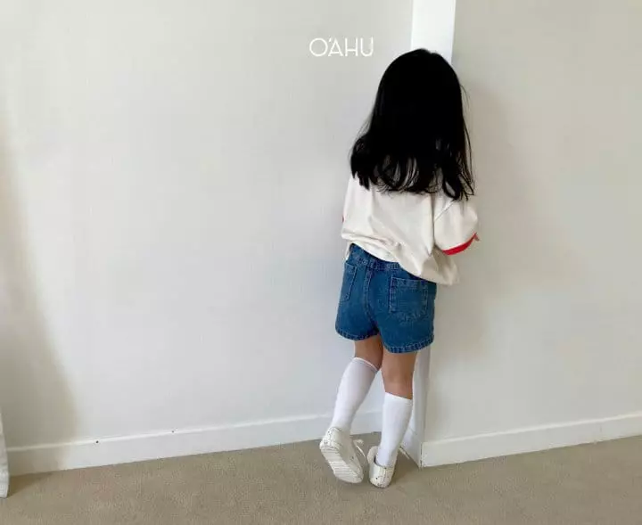 O'ahu - Korean Children Fashion - #kidsstore - AA Denim Shorts - 10