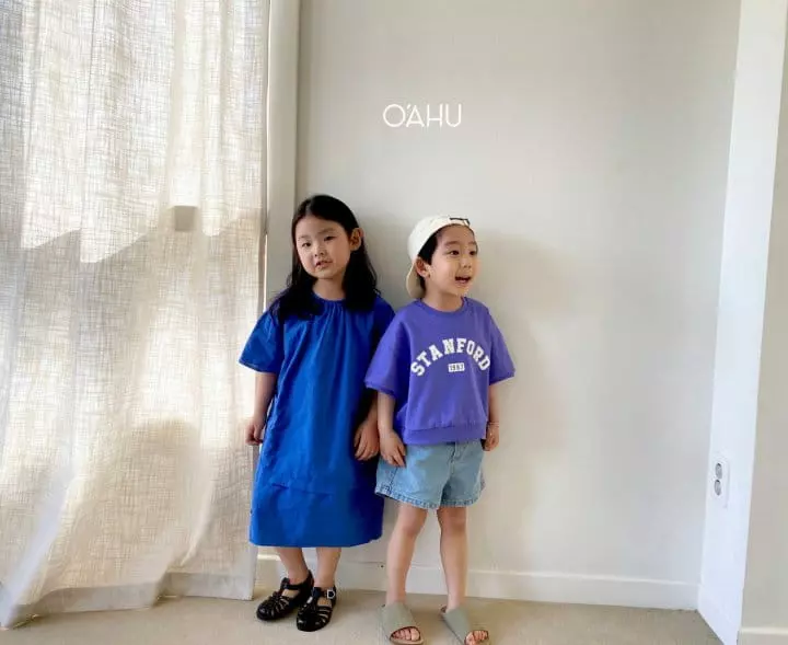 O'ahu - Korean Children Fashion - #kidsstore - Stanford Half Sweatshirt - 8
