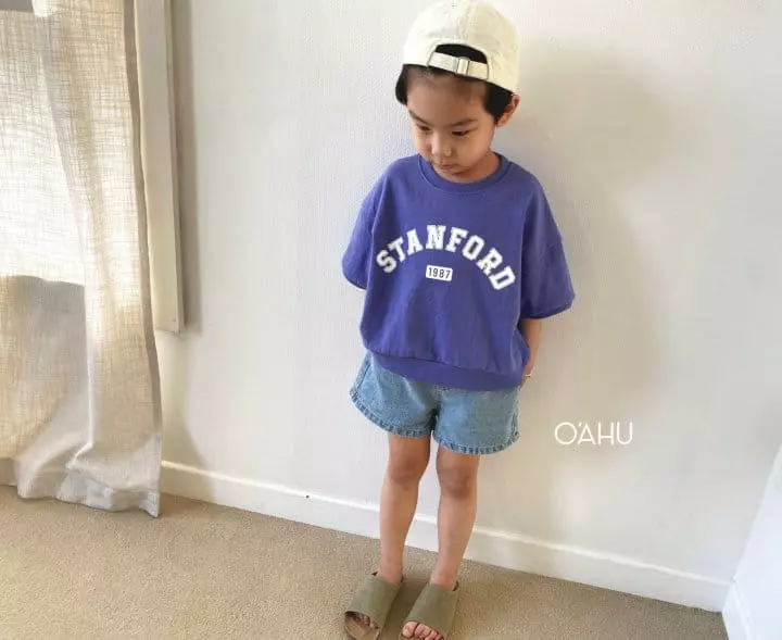 O'ahu - Korean Children Fashion - #kidzfashiontrend - Stanford Half Sweatshirt - 9