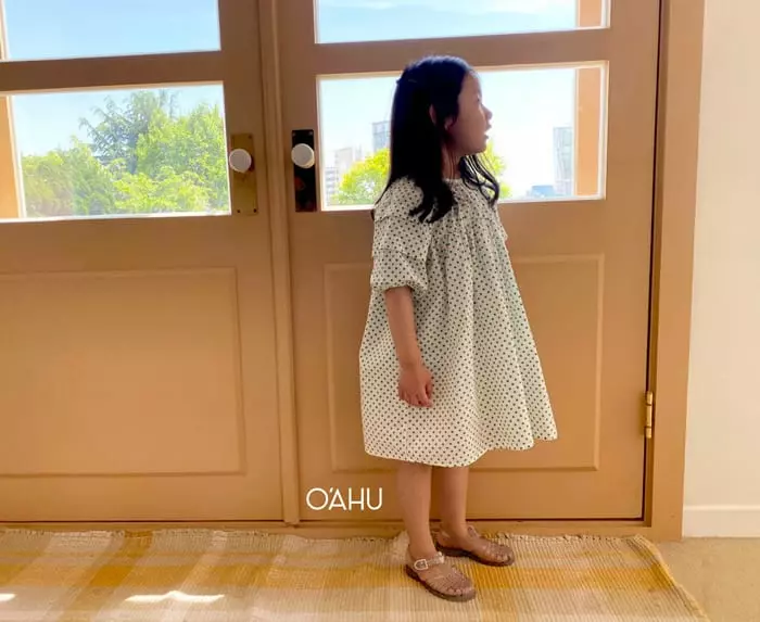 O'ahu - Korean Children Fashion - #kidzfashiontrend - Ggom Dot One-piece - 8